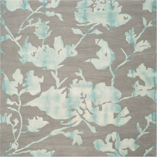 Safavieh Dip Dye 716 Grey/Turquoise Area Rug Square