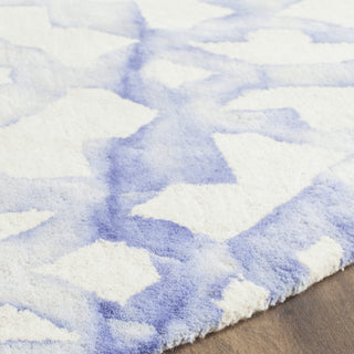 Safavieh Dip Dye 717 Ivory/Blue Area Rug Detail