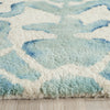 Safavieh Dip Dye 720 Ivory/Light Blue Area Rug Detail