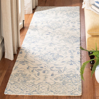 Safavieh Dip Dye 901 Light Blue/Ivory Area Rug Room Scene