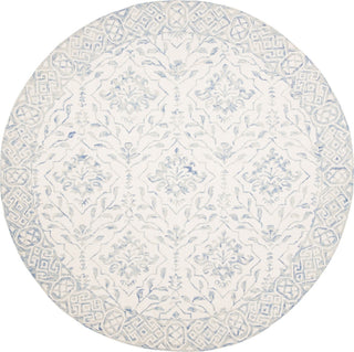 Safavieh Dip Dye 901 Light Blue/Ivory Area Rug Round