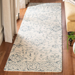 Safavieh Dip Dye 901 Blue/Ivory Area Rug Room Scene