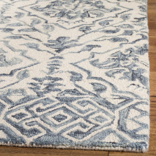 Safavieh Dip Dye 901 Blue/Ivory Area Rug Detail