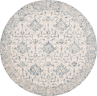 Safavieh Dip Dye 901 Blue/Ivory Area Rug Round