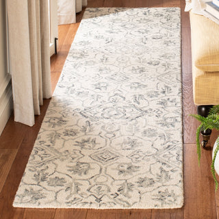 Safavieh Dip Dye 902 Grey/Ivory Area Rug Room Scene