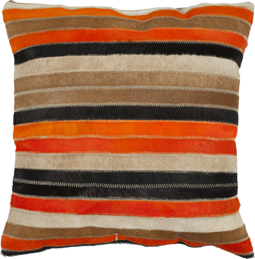 Safavieh Quinn Cowhide Orange/Tan main image