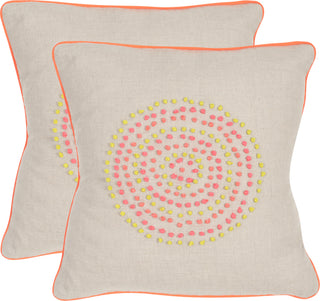 Safavieh Love Knots Embroidered-Linen Neon Rainbow main image