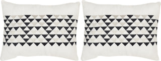 Safavieh Geo Mountain Embroidered-Linen Slate 