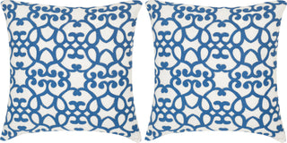 Safavieh Mallorca Embroidered-Linen Royal Blue 