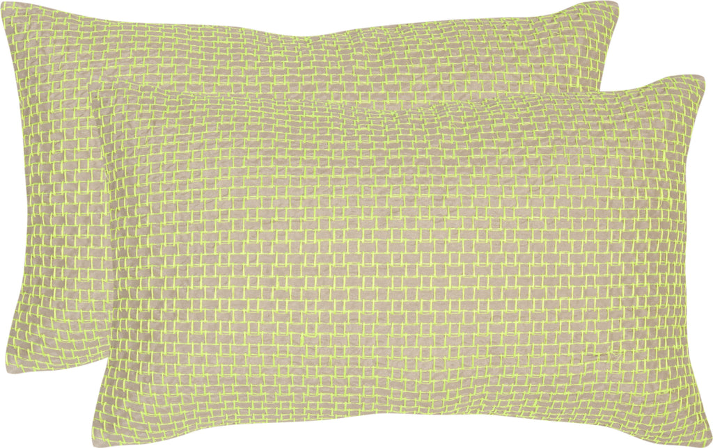 Safavieh Box Stitch Textures and Weaves Neon Citris main image