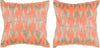 Safavieh Boho Chic Embroidered Neon Tangerine 