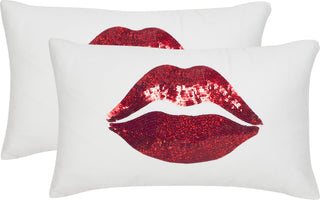 Safavieh Hot Lips Embellished-Hand-Beaded Red main image