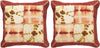 Safavieh Dip-Dye Quartre Patch Printed Patterns-Jute Chili Pepper 
