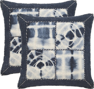 Safavieh Dip-Dye Quartre Patch Printed Patterns-Jute Navy main image