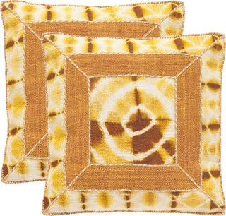 Safavieh Dip-Dye Patch Printed Patterns-Jute Tumeric main image