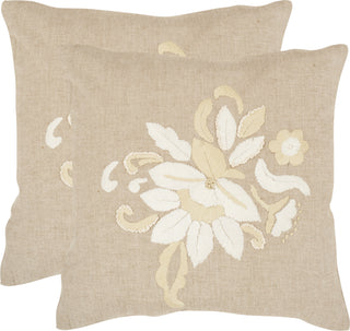 Safavieh June Embroidered-Cotton Beige 