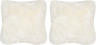 Safavieh Arctic Sheepskin Plush Faux White 