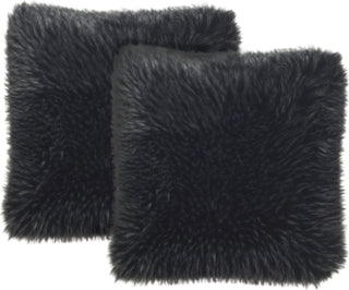 Safavieh Grizzly Plush Faux Midnight 