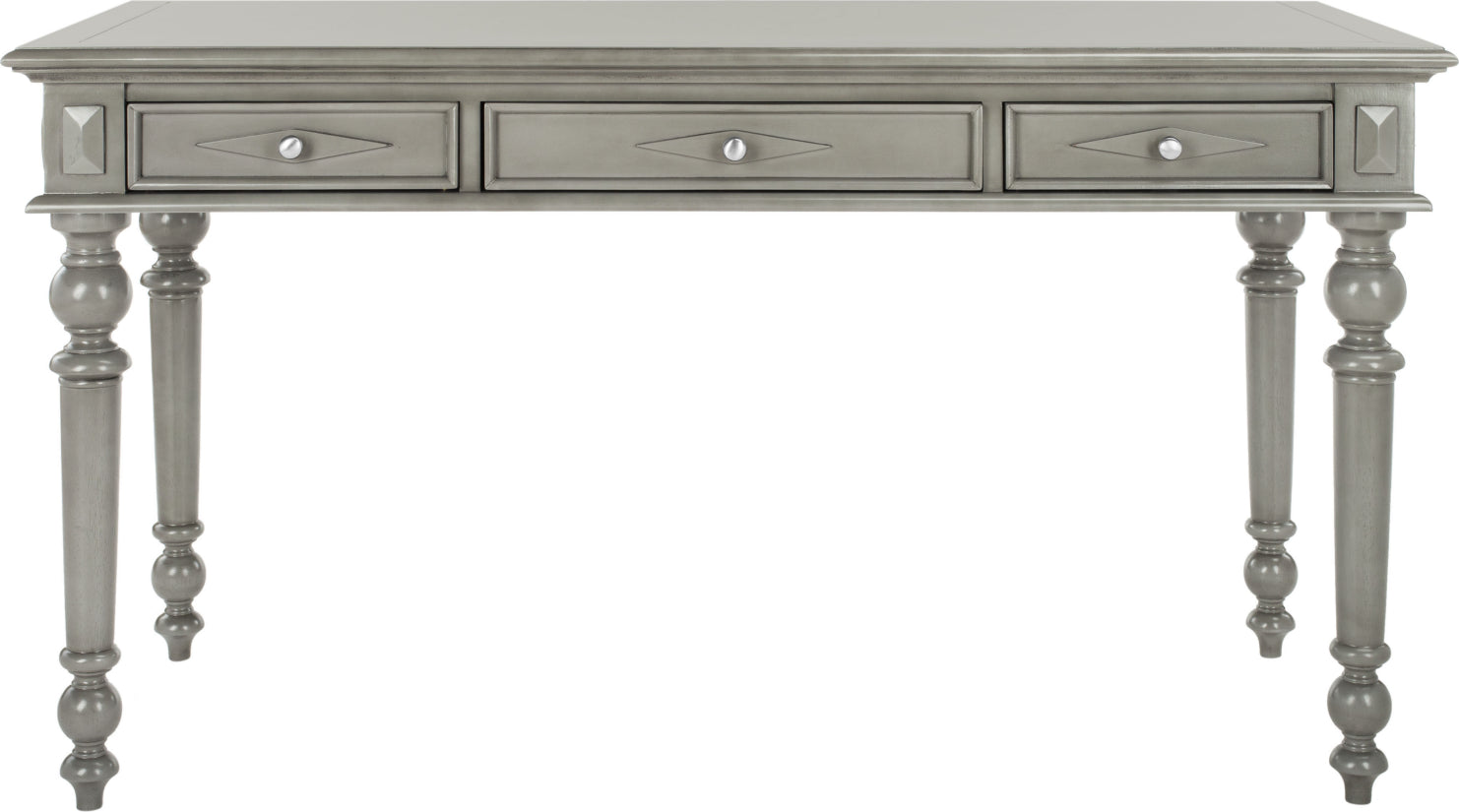 Safavieh Ronin 3 Drawer Desk Grey Wash Furniture main image
