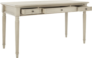 Safavieh Constance 3 Drawer Desk Light Beige Furniture 