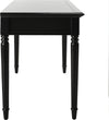 Safavieh Constance 3 Drawer Desk Black Furniture 