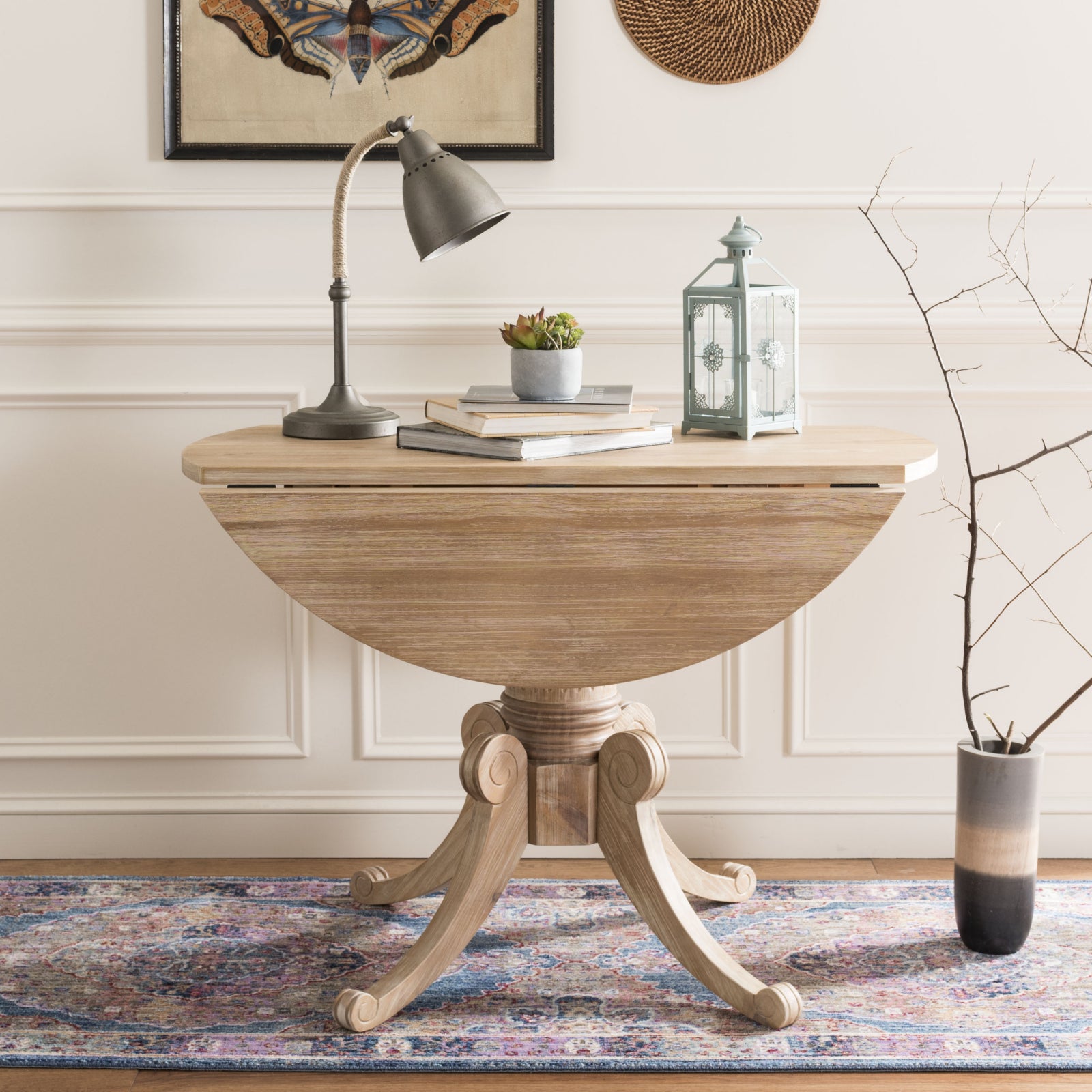 Safavieh forest drop leaf dining outlet table