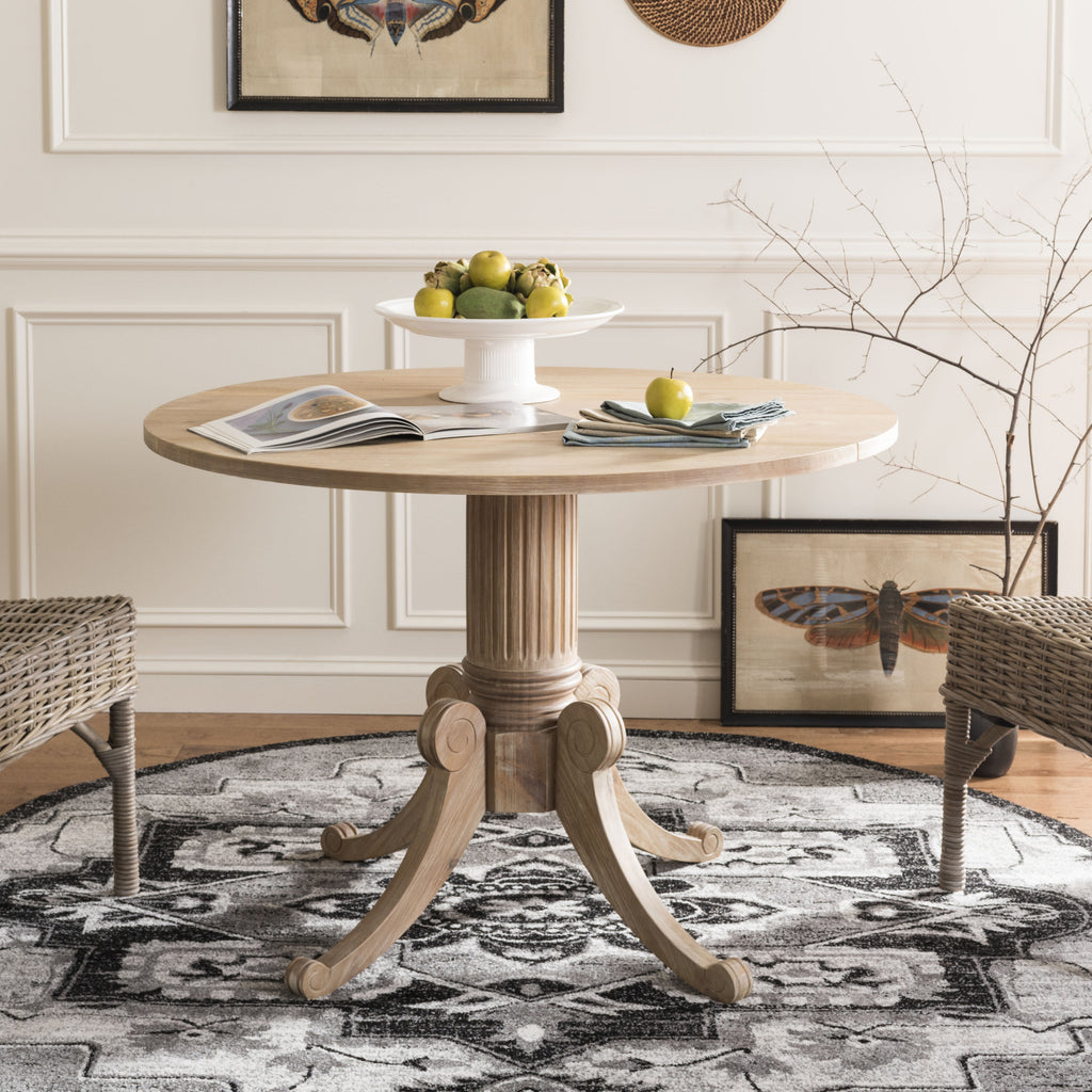 Safavieh Forest Drop Leaf Dining Table Rustic Natural – Incredible Rugs and Decor