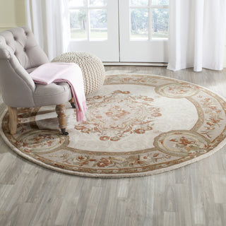 Safavieh Empire Em414 Ivory/Light Grey Area Rug Room Scene