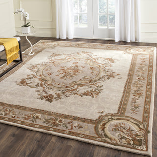 Safavieh Empire Em414 Ivory/Light Grey Area Rug Room Scene