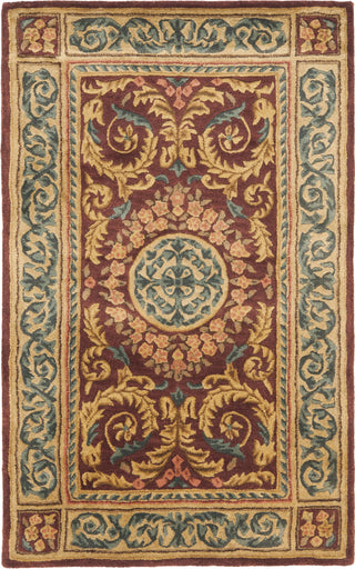 Safavieh Empire Em421 Burgundy/Gold Area Rug main image