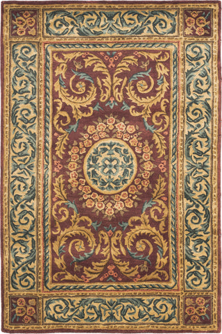 Safavieh Empire Em421 Burgundy/Gold Area Rug Main