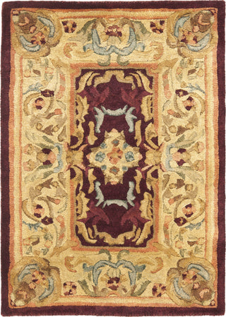 Safavieh Empire Em422 Burgundy/Gold Area Rug 