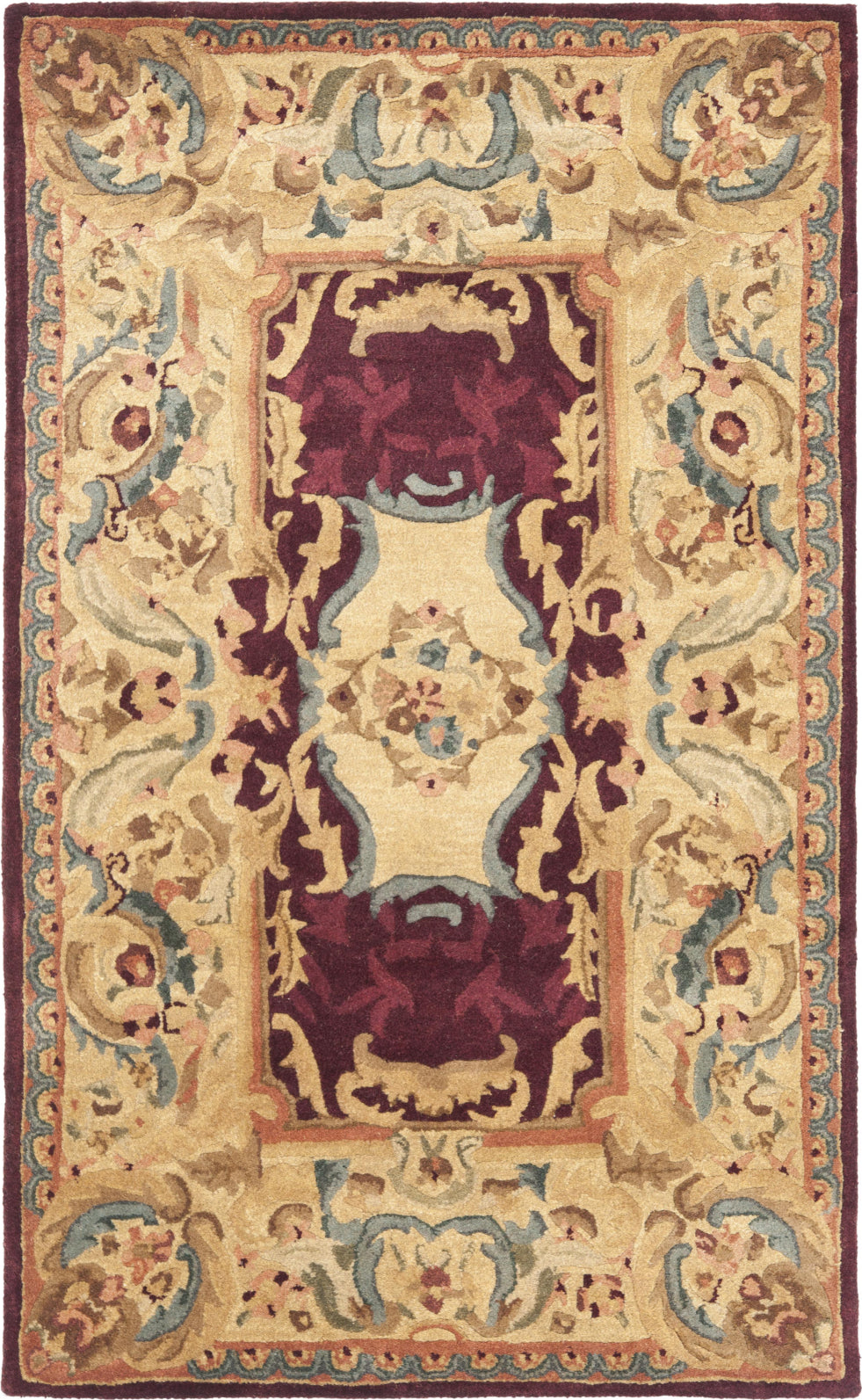 Empire Style Rug Safavieh Empire 459 Burgundy Area Rug – Incredible Rugs and Decor