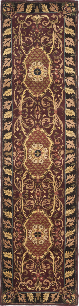 Safavieh Empire Em424 Red/Burgundy Area Rug 