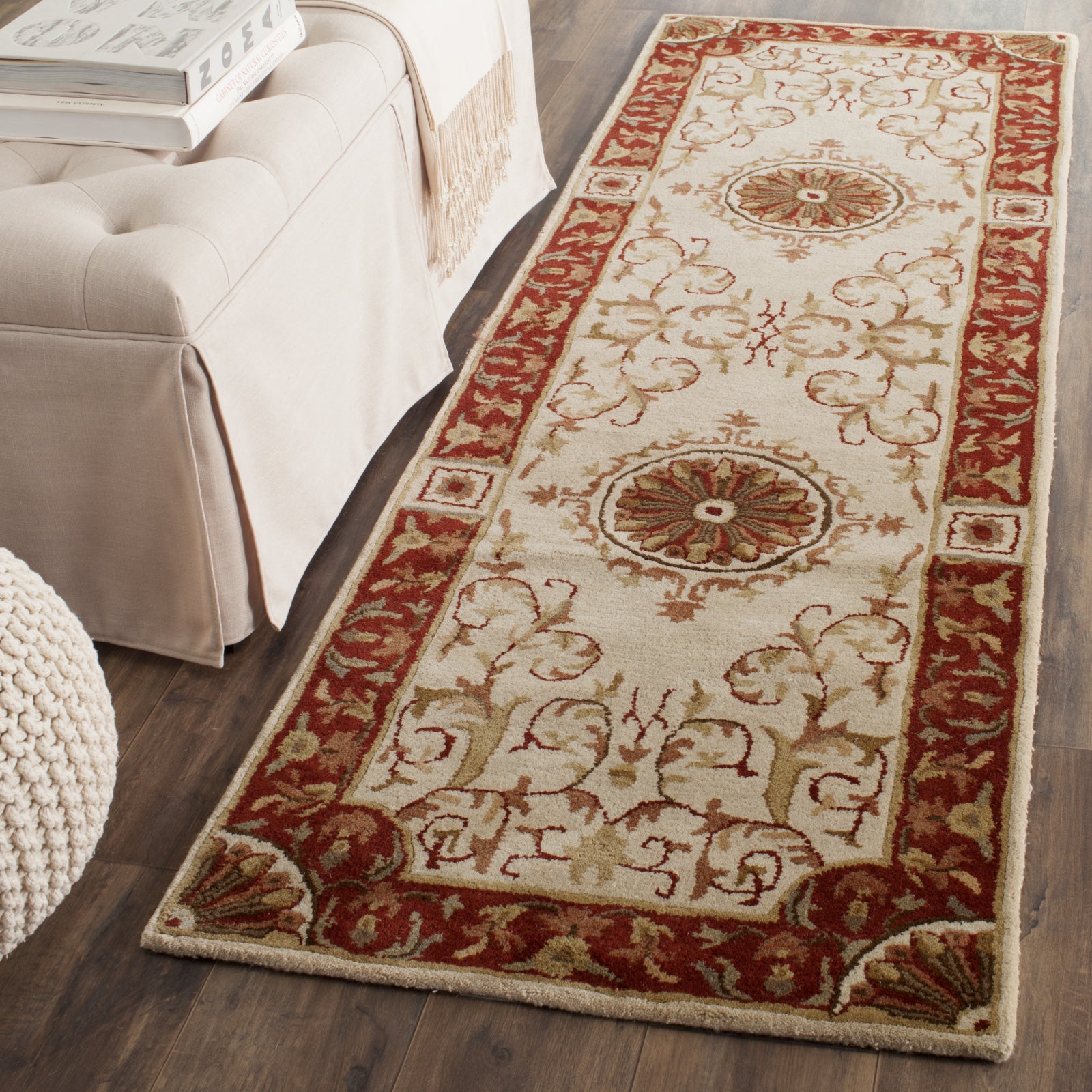 Safavieh Empire 459 Ivory Red Area Rug Incredible Rugs And Decor