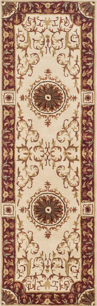 Safavieh Empire 459 Ivory/Red Area Rug Runner