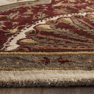 Safavieh Empire 459 Ivory/Red Area Rug Detail