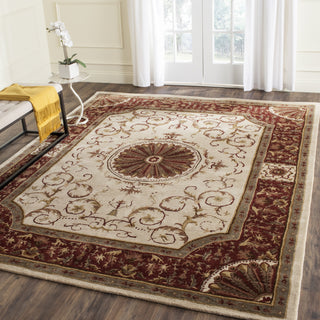 Safavieh Empire 459 Ivory/Red Area Rug Room Scene