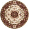 Safavieh Empire 459 Ivory/Red Area Rug Round