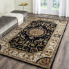 Safavieh Empire 459 Black/Ivory Area Rug Room Scene