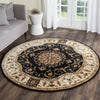 Safavieh Empire 459 Black/Ivory Area Rug Room Scene