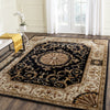Safavieh Empire 459 Black/Ivory Area Rug Room Scene