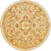 Safavieh Empire Em823 Beige/Light Gold Area Rug Round