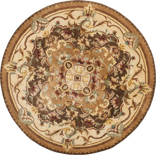 Safavieh Empire Em823 Brown/Beige Area Rug Round