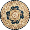 Safavieh Empire Em824 Navy/Beige Area Rug Round