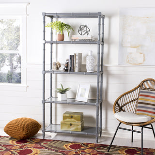 Safavieh Ebo Modern Coastal 4 Tier Etagere Grey Furniture  Feature