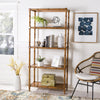 Safavieh Ebo Modern Coastal 4 Tier Etagere Brown  Feature