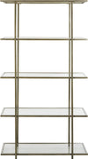 Safavieh Francis 5 Tier Etagere French Silver and Clear Furniture main image