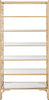 Safavieh Brooklyn 7 Tier Etagere Gold and Clear Furniture 