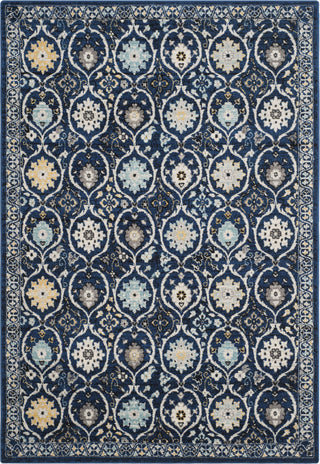 Safavieh Evoke EVK210A Royal/Ivory Area Rug main image